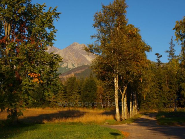 Vysoké Tatry z Kežmarských Žlabů