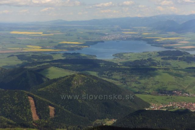 Liptovská Mara z Velkého Choče