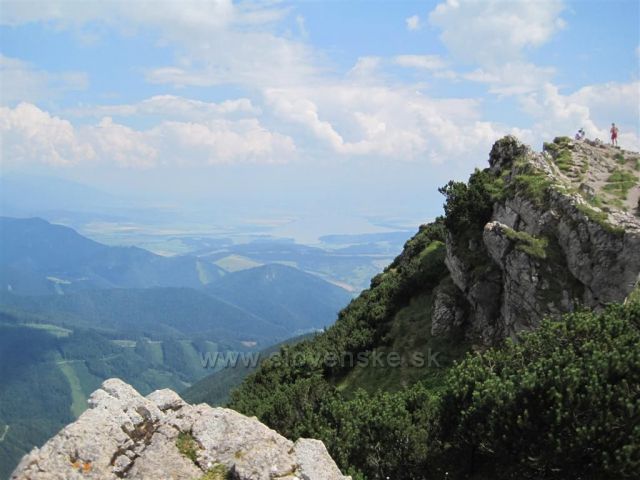 Velký Choč zvaný "zobák"