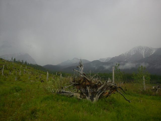 Před bouří, Vysoké Tatry